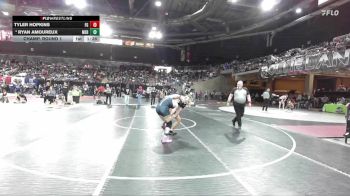 132 lbs Champ. Round 1 - Tyler Hopkins, Forest Grove vs Ryan Amoureux, Meridian