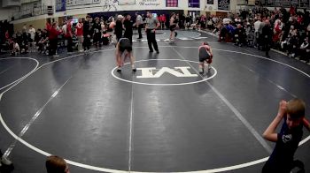 127 lbs Champ. Round 2 - Aaron Cook, Moshannon Valley Hs vs Evey Adams, Cochranton Area Hs