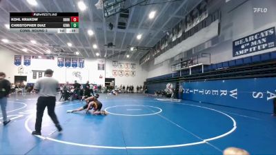 144 lbs Cons. Round 2 - Kohl Krakow, Burns/Pine Bluffs vs Christopher Diaz, Kelly Walsh