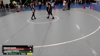 174 lbs Cons. Round 2 - Skeater Baker, Northwest Kansas Technical College vs LaDainian Gordon, Trinidad State