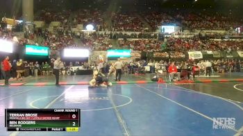 AA - 205 lbs Champ. Round 1 - Terran Brose, Missoula Big Sky / Loyola Sacred Heart vs Ben Rodgers, Belgrade