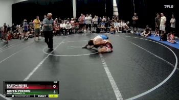 110 lbs Placement (4 Team) - Easton Reyes, Backyard Brawler vs Griffin Preziosi, Micky`s Maniacs