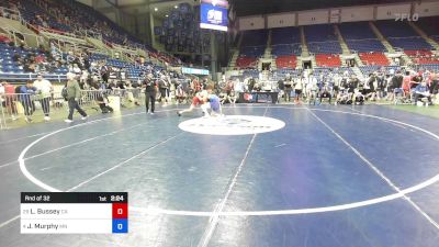 190 lbs Rnd Of 32 - Levi Bussey, CA vs John Murphy, MN