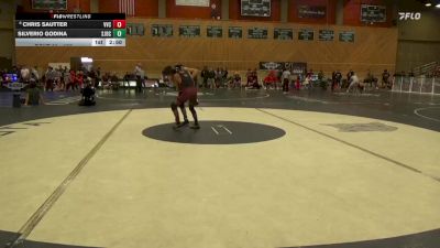 125 lbs Cons. Round 1 - Silverio Godina, San Joaquin Delta College vs Chris Sautter, Victor Valley College