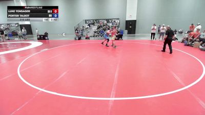 215 lbs Luke Tonsager, South Dakota Blue vs Porter Talbot, Missouri