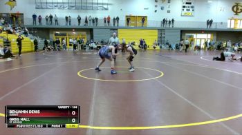 144 lbs Semifinal - Greg Hall, St. Helens vs Benjamin Denis, Sunset