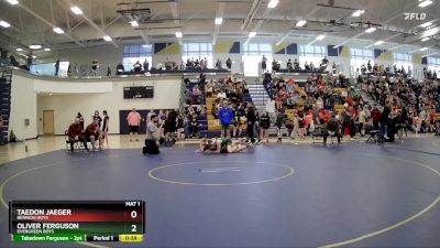 138 Boys Semifinal - Oliver Ferguson, Evergreen Boys vs Taedon Jaeger, Bennion Boys