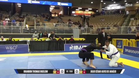 Julio César Alves De Araújo vs Brandon Thomas Bigelow 2025 Pan Jiu Jitsu IBJJF Championship
