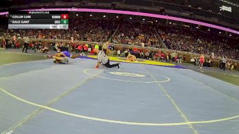 D3-138 lbs Quarterfinal - Dale Gant, Grand Rapids Catholic Central vs Collin Lum, Richmond