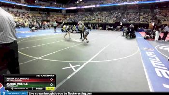 235 Class 2 lbs 3rd Place Match - Kiara Boldridge, William Chrisman vs Jayden Moehle, Grain Valley