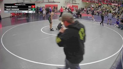 120 lbs 5th Place Match - David Wiehle, Tahoma vs Riley Vaughan, Sweet Home