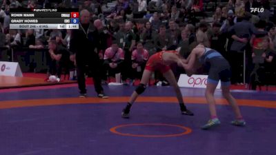 41kg 3rd Place Match - Ronin Mann, Coast Wrestling Academy & Society vs Grady Howes, Kingston Wrestling Club