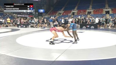 126 lbs Cons. Sub-rd Of 16 - John Cox, Missouri vs Nathan Matthis, Maryland