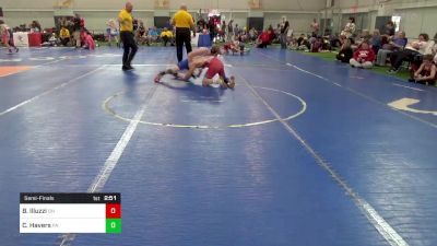 J-125 lbs Semifinal - Bentley Illuzzi, OH vs Collin Havers, PA