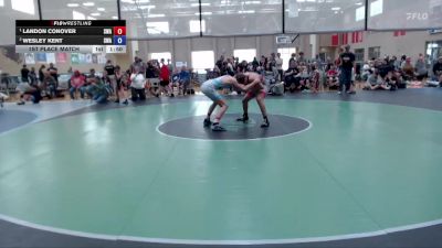 140 lbs 1st Place Match - Landon Conover, Sublime Wrestling Academy vs Wesley Kent, Sublime Wrestling Academy