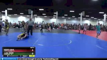 92 lbs Round 4 (8 Team) - Luke Riker, Scorpions vs Scott Cole, Colon Trained