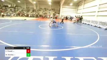 160 lbs Round Of 64 - Connor Powell, GA vs Mason Stanley, OH