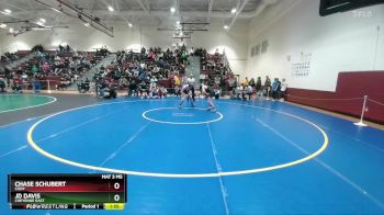 138 lbs 5th Place Match - Jd Davis, Cheyenne East vs Chase Schubert, Cody
