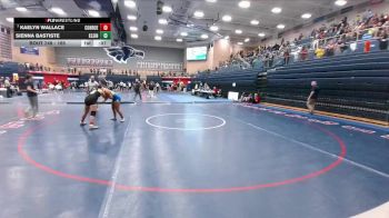 165 lbs Cons. Round 2 - Kaelyn Wallace, Conroe vs Sienna Bastiste, Klein