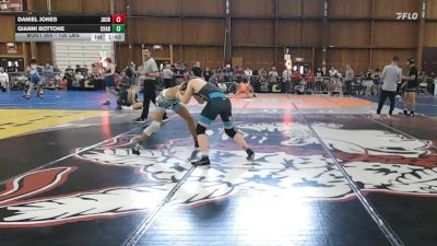 135 lbs Quarterfinal - Daniel Jones, Journeymen Wrestling Club vs Gianni Bottone, Charleston Rtc