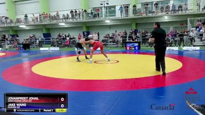 71kg Champ. Round 2 - Jovanpreet Johal, Guru Gobind Singh WC vs Jake Wang, Matmen WC