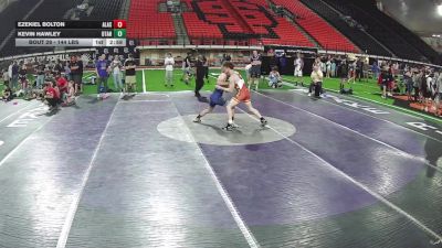 150 lbs Champ. Round 1 - Ezekiel Bolton, Alaska vs Kevin Hawley, Utah