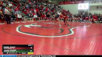 165 lbs Quarterfinals (8 Team) - Daniel Smiley, Glynn Academy vs Xavier Souder, Woodward Academy