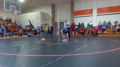 132 JV Round 1 - Eric Reyes, Shawnee Heights vs Owen Foster, Hayden