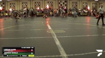 101 lbs Cons. Semi - Jordan Kadir, Elite Wrestling vs Andrew Schulz, VHW