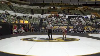 165 lbs Cons. Round 2 - Clay Giddens, Oklahoma vs Taye Wilson, Little Rock