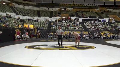 165 lbs Cons. Round 2 - Clay Giddens, Oklahoma vs Taye Wilson, Little Rock