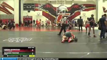 160 lbs Quarterfinal - Benedek Magyar, Irvine vs Adrien Rodriguez, Garden Grove