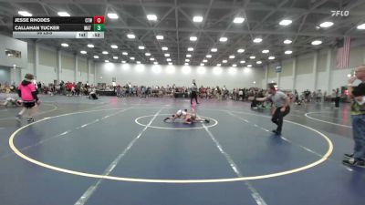 56 lbs Rr Rnd 1 - Jesse Rhodes, CTWHALE Beluga - EL vs Callahan Tucker, Mat Warriors - EL