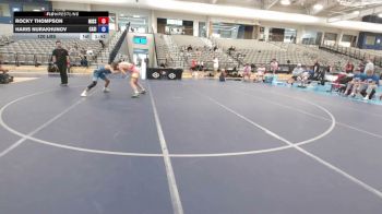 120 lbs Rocky Thompson, Missouri vs Haris Nurakhunov, California Silver