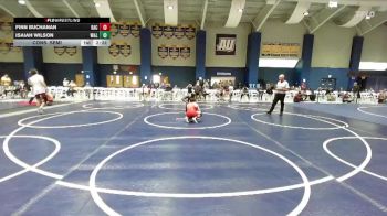 141 lbs Cons. Semi - Isaiah Wilson, Washington & Lee vs Finn Buchanan, Belmont Abbey