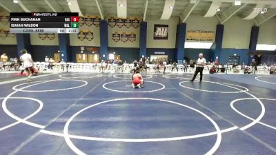 141 lbs Cons. Semi - Isaiah Wilson, Washington & Lee vs Finn Buchanan, Belmont Abbey