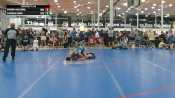 100 lbs Rr Rnd 2 - Ryder Ascherl, Revival White - MS vs Carson Kirk, Keystone Krush - MS