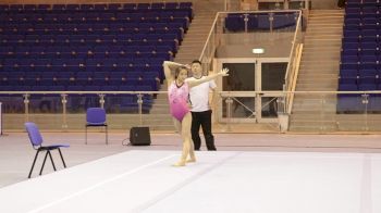 Liu Jinru Floor (CHN), Training Day 2 - 2018 City of Jesolo Trophy