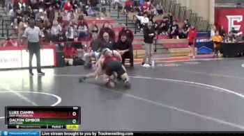 165 lbs Quarterfinal - Luke Ciampa, East Stroudsburg vs Dalton Gimbor, Kutztown