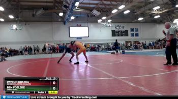 157 lbs Champ. Round 2 - Payton Kostka, Minnesota State Mankato vs Ben Foelske, Upper Iowa