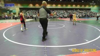 95 lbs Round Of 16 - Ryker Pruett, Team Bucs-North Bend vs Adrian Carmona, Martinez Grapplers