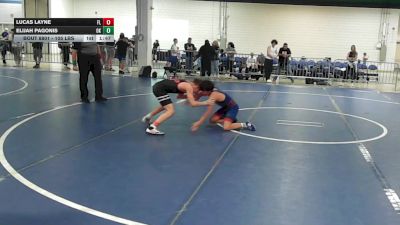 105 lbs Semifinal - Lucas Layne, FL vs Elijah Pagonis, OK