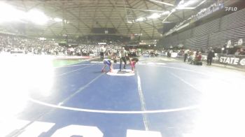 Girls 3A 110 lbs Cons. Round 2 - Kiley Vess, Sedro-Woolley (Girls) vs Gabrielle Miller, Thomas Jefferson (Girls)