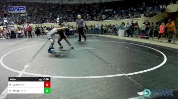 66 lbs Quarterfinal - Rayden Lane, Midwest City Bombers vs Holden L Yingst, Keystone Kids Wrestling Club