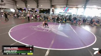 140 lbs Cons. Semi - Gabriel Bartos, Texans Wrestling Club vs Michael Ramirez, Bandas Wrestling Academy