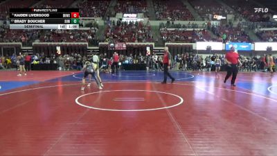 102 lbs Semifinal - Kaiden Livergood, Falls Academy vs Brady Boucher, Havre Wrestling Club