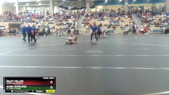 165 lbs Cons. Semi - Riley Miller, Loyola-Blakefield vs Koen Bowling, St. Mary`s Ryken