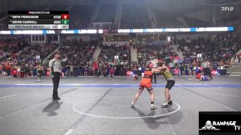 90 lbs Quarterfinal - Addilyn Greenlee, Garden City Wrestling Club vs Clara Collins, Abilene