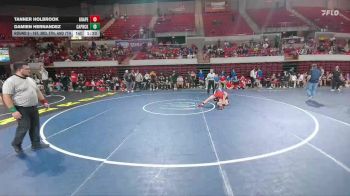 132 lbs Round 5 - 1st, 3rd, 5th, And 7th - Damien Hernandez, Amarillo Caprock vs Tanner Holbrook, Grapevine