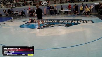 81 lbs Cons. Semi - Daisy Miller, Mat-Su Matmen vs Annabelle Conant, Marathon Wrestling Club